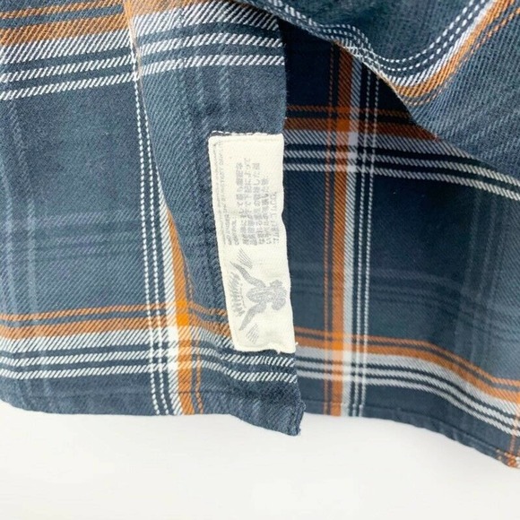 Superdry Mens Button Front Shirt Plaid L - Picture 8 of 12